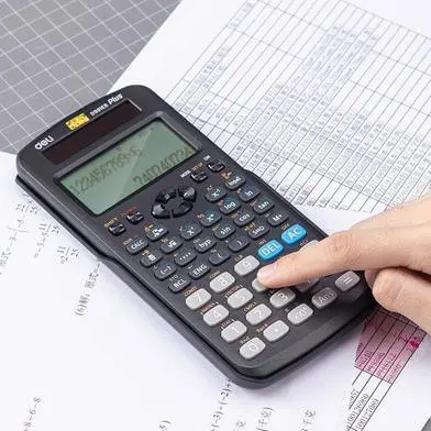 Deli - ED991ES  Clear screen 417 functions Battery power for students Scientific Calculator  – View 4